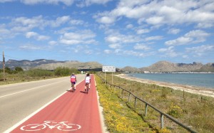 Bike lanes in places